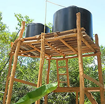 Water Tower Rio Bec Dreams Hotel in Calakmul